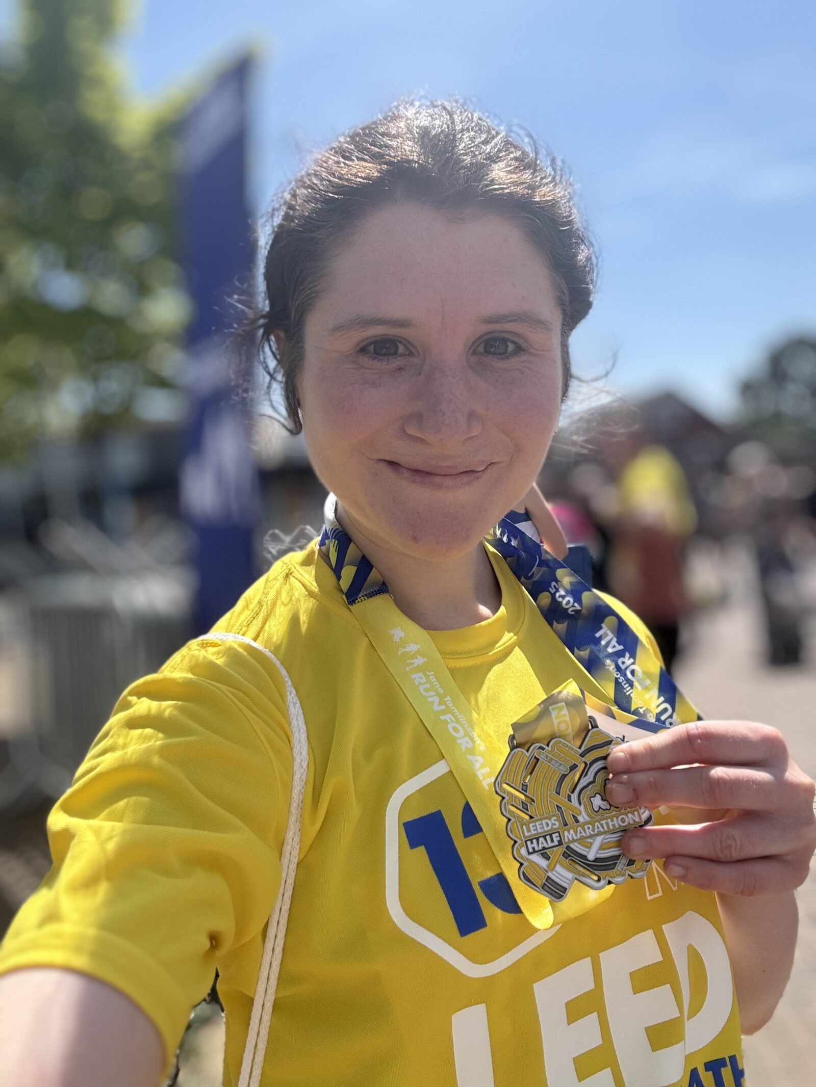 Illustrates Leeds Half Marathon